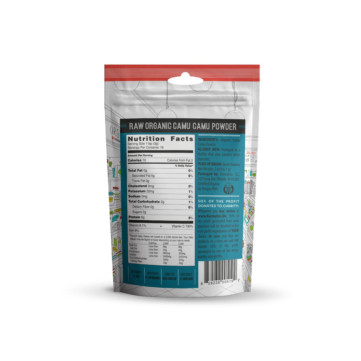 Raw Organic Camu Camu Powder