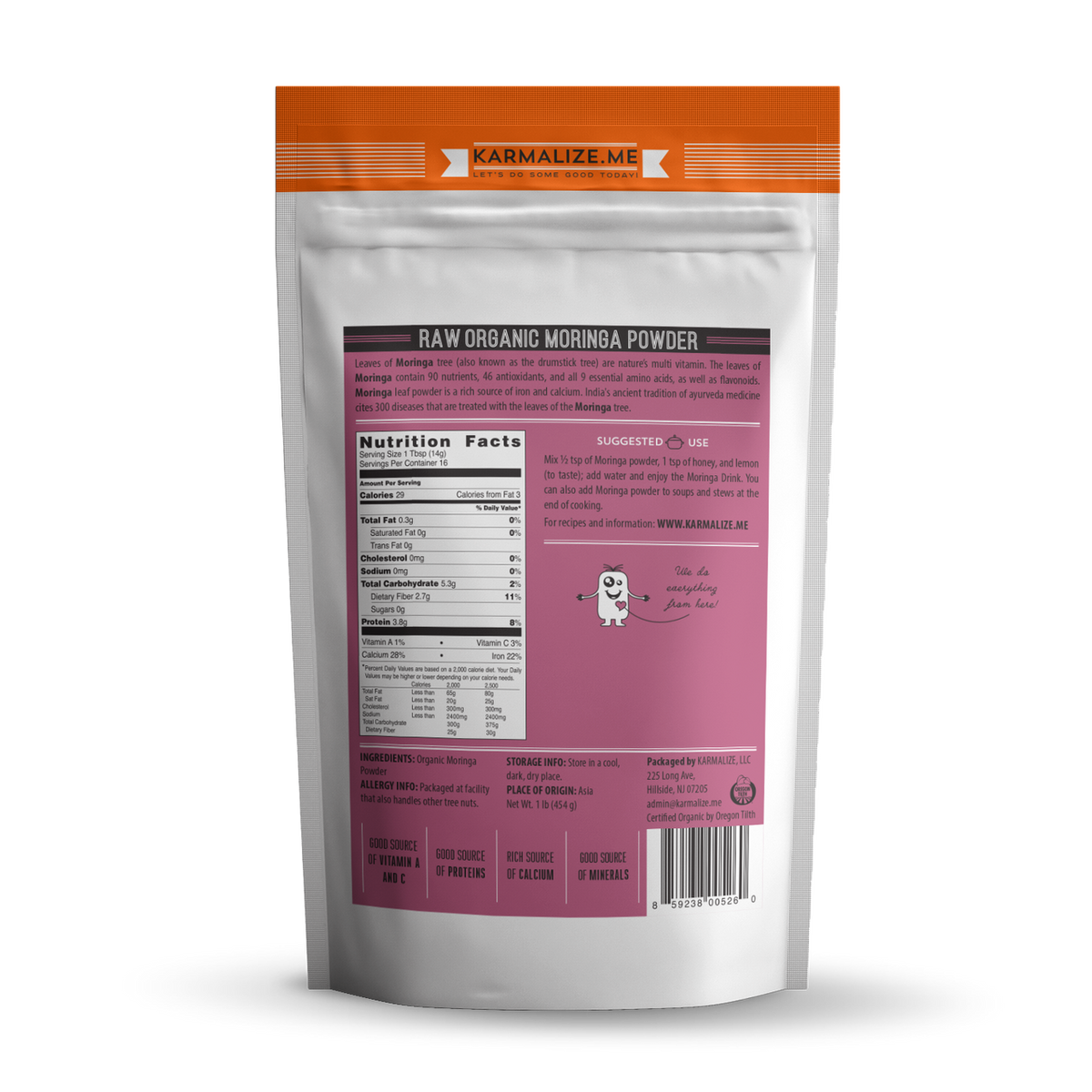 Organic Moringa Powder