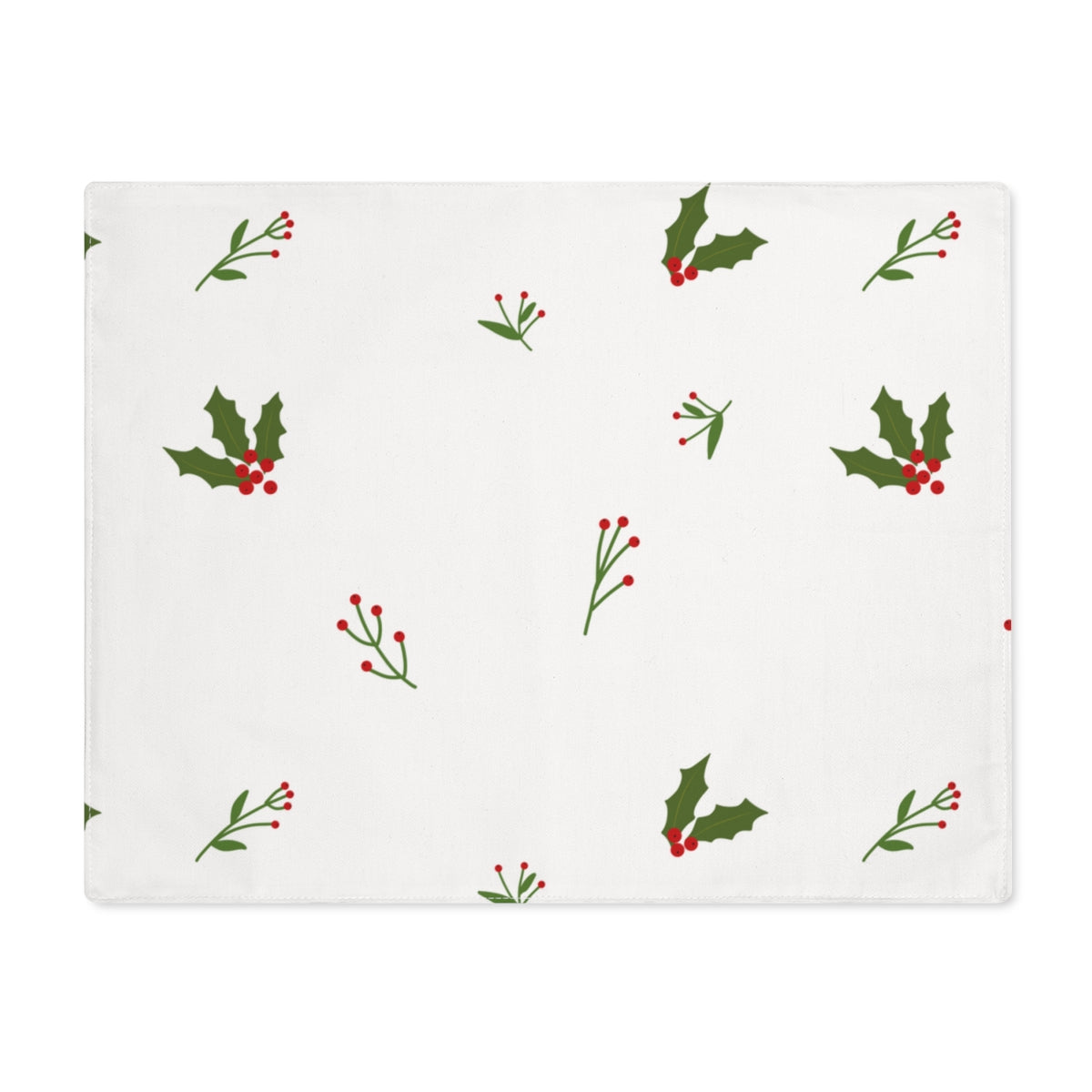 Holiday Table Placemat - Holly