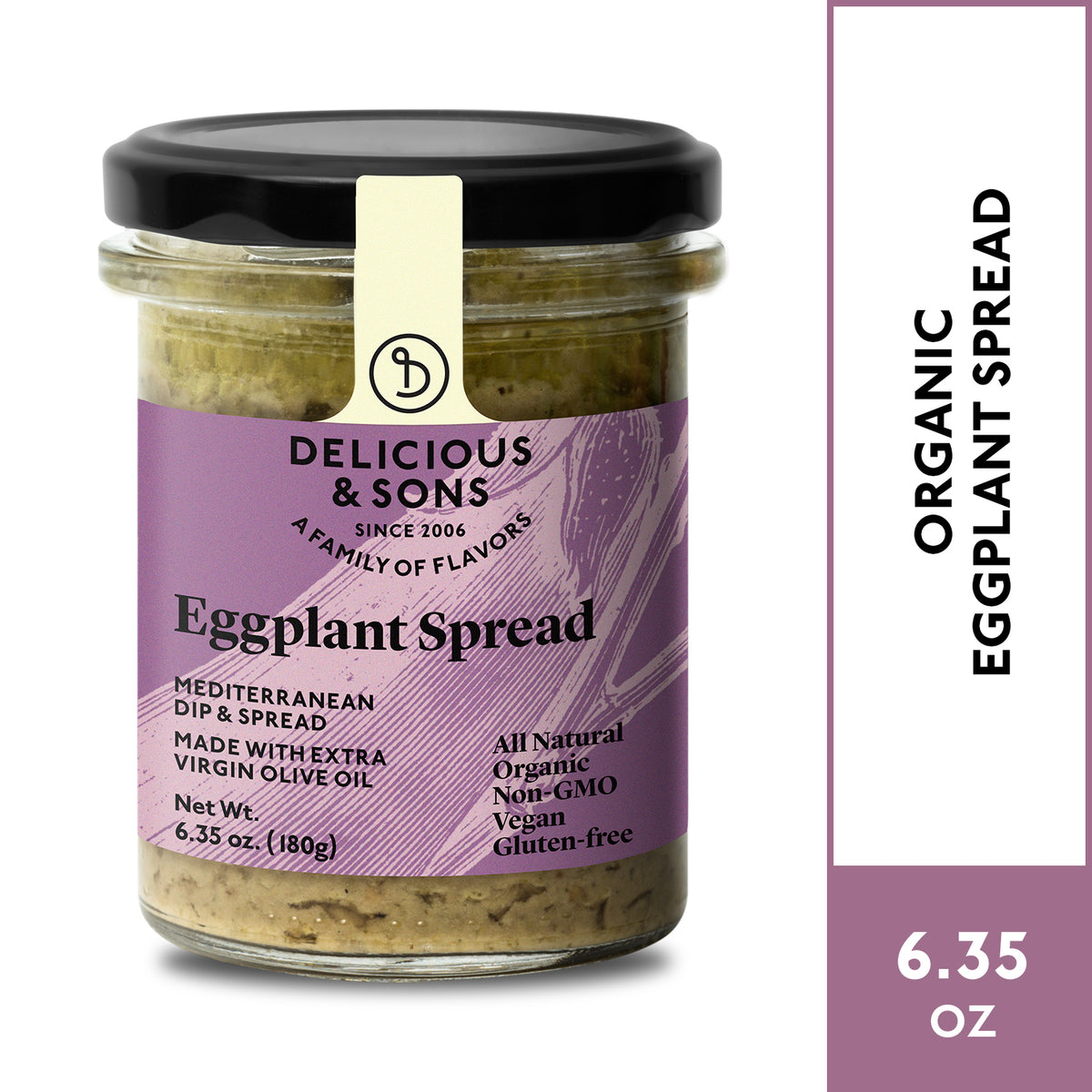 Organic Eggplant Spread - 6.35oz
