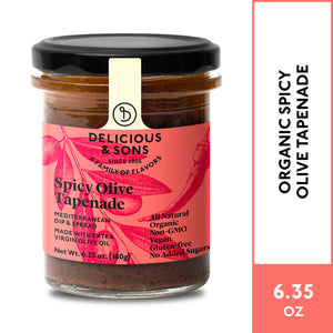 Organic Spicy Olive Tapenade - 6.35oz