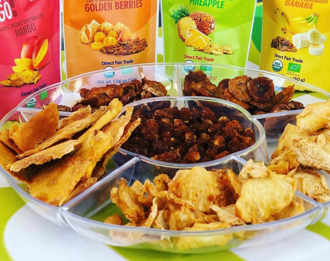 2GO! Organic Dried Mango pack of 4