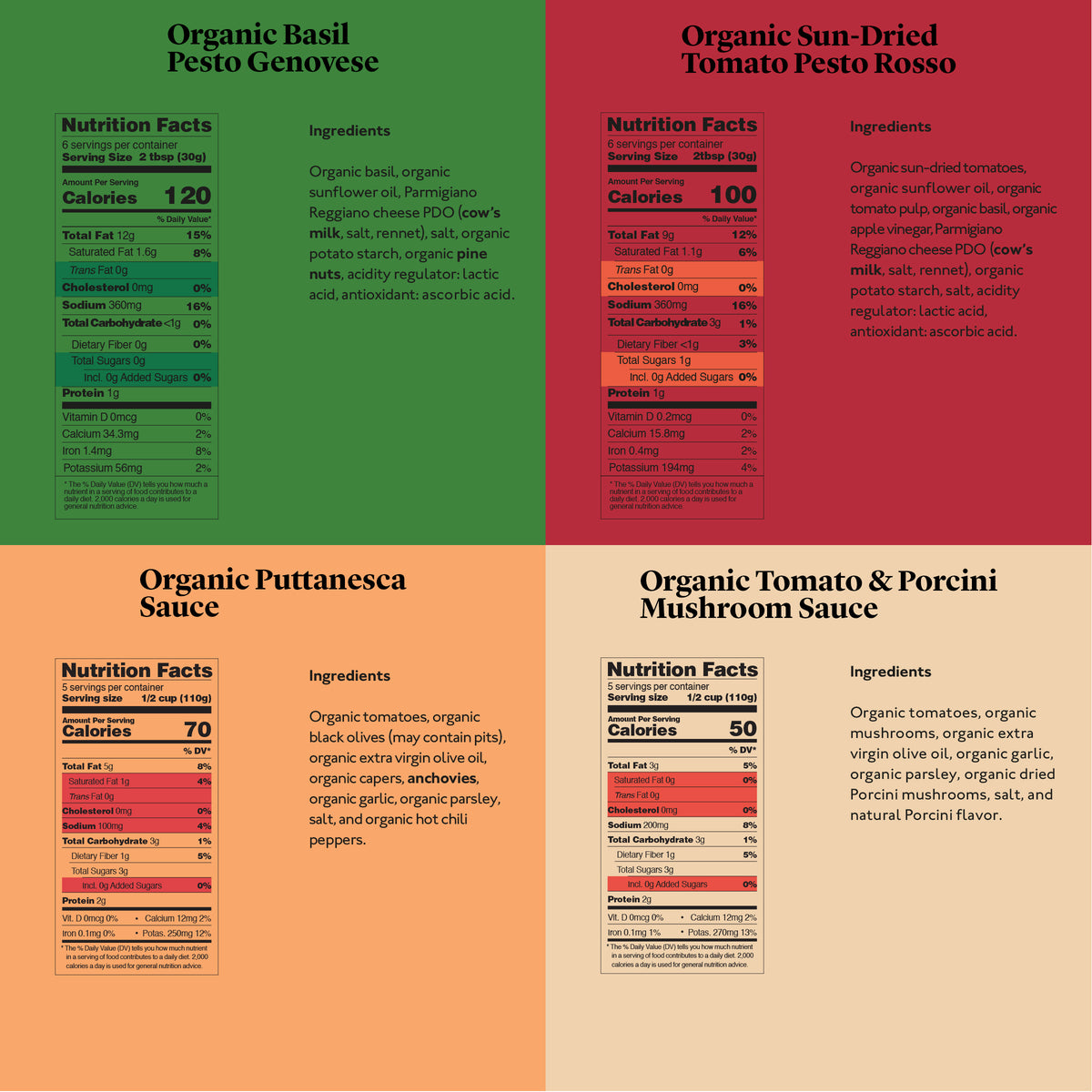 Delicious &amp; Sons Italian Sauce Sampler