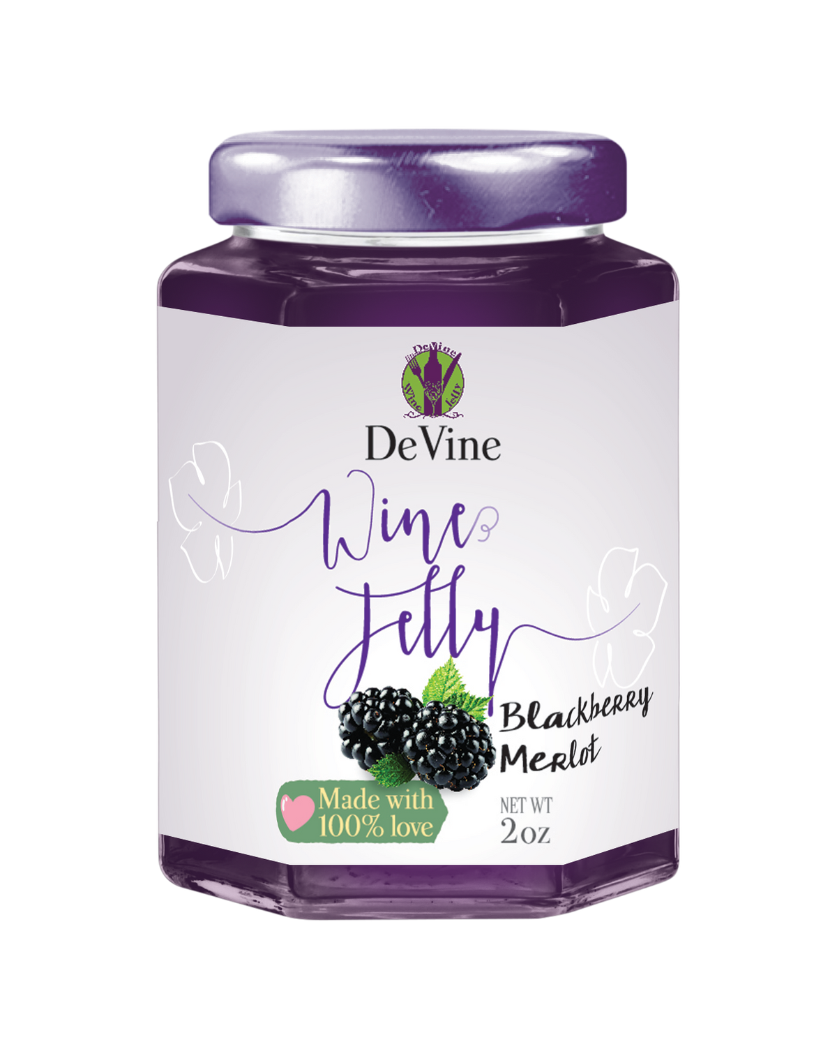 Blackberry Merlot Wine Jelly | The Party&#39;s at Mary&#39;s