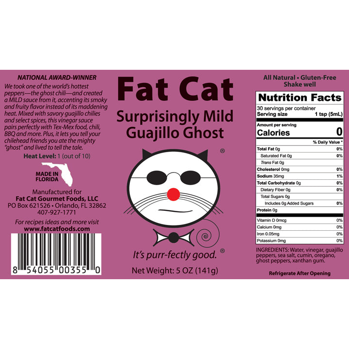 Surprisingly Mild Guajillo Ghost Tex Mex Hot Sauce&#39;