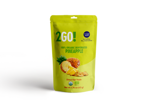 2GO! Organic Dried Pineapple