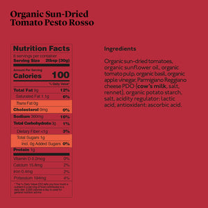 Organic Sun-Dried Tomato Pesto Rosso - 3-Pack