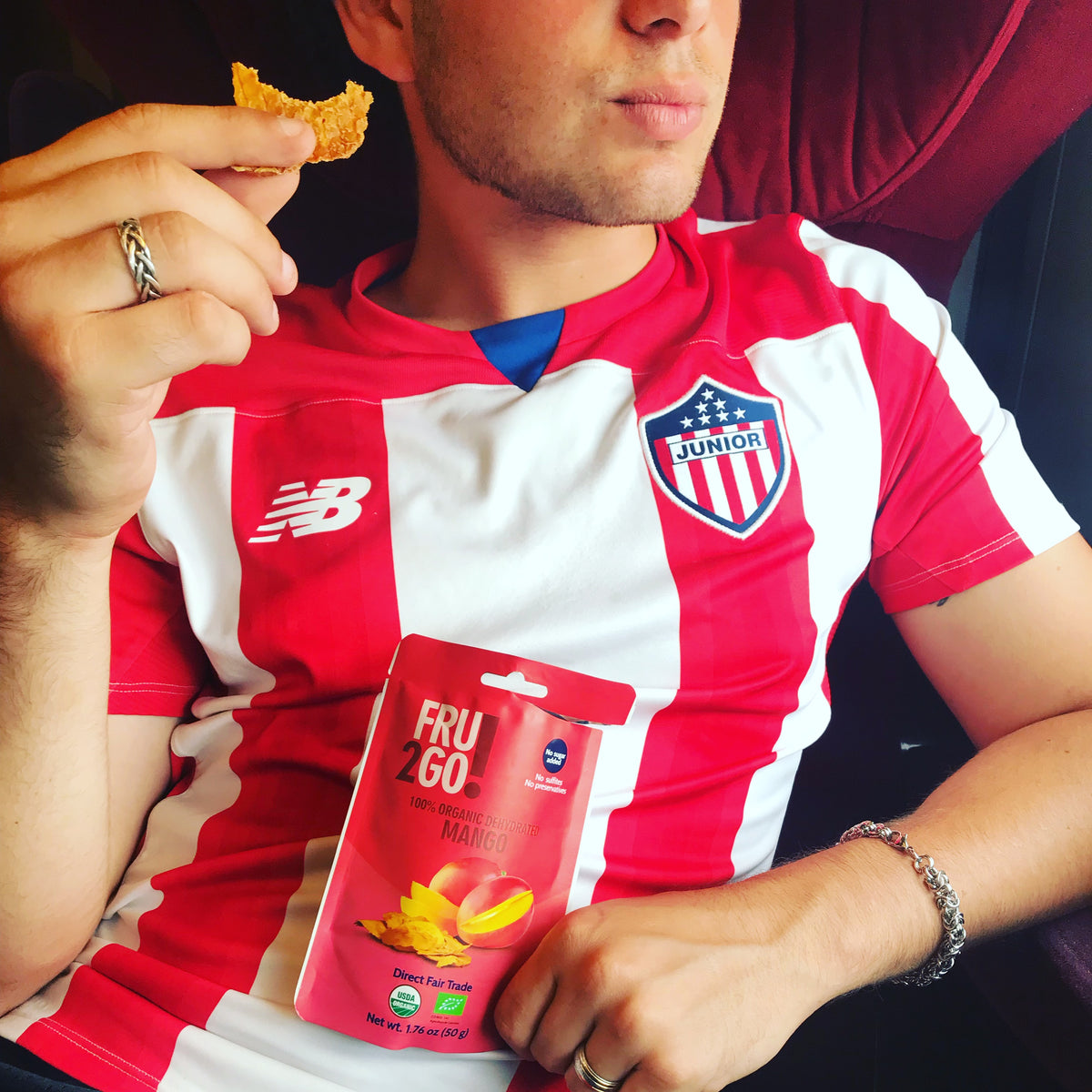 2GO! Organic Dried Mango pack of 4