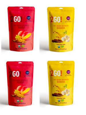 2GO! Organic Dried Fruit Variety Pack