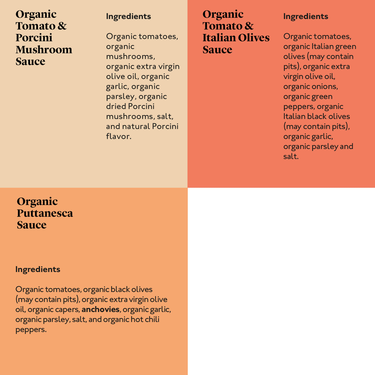 Italian Tomato Pasta Sauce - Pack of 3