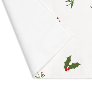 Holiday Table Placemat - Holly
