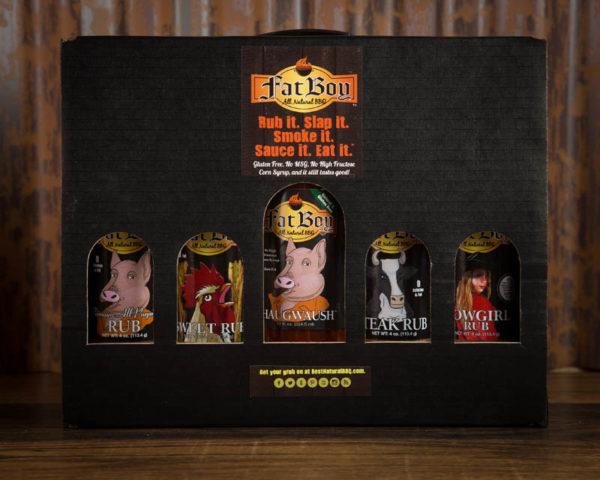 Fat Boy Natural BBQ Gift Pack