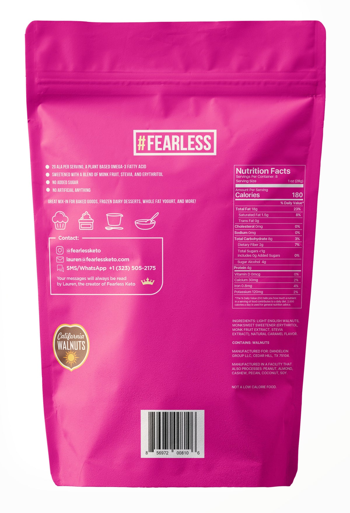 Candied Walnuts - Caramel Crunch