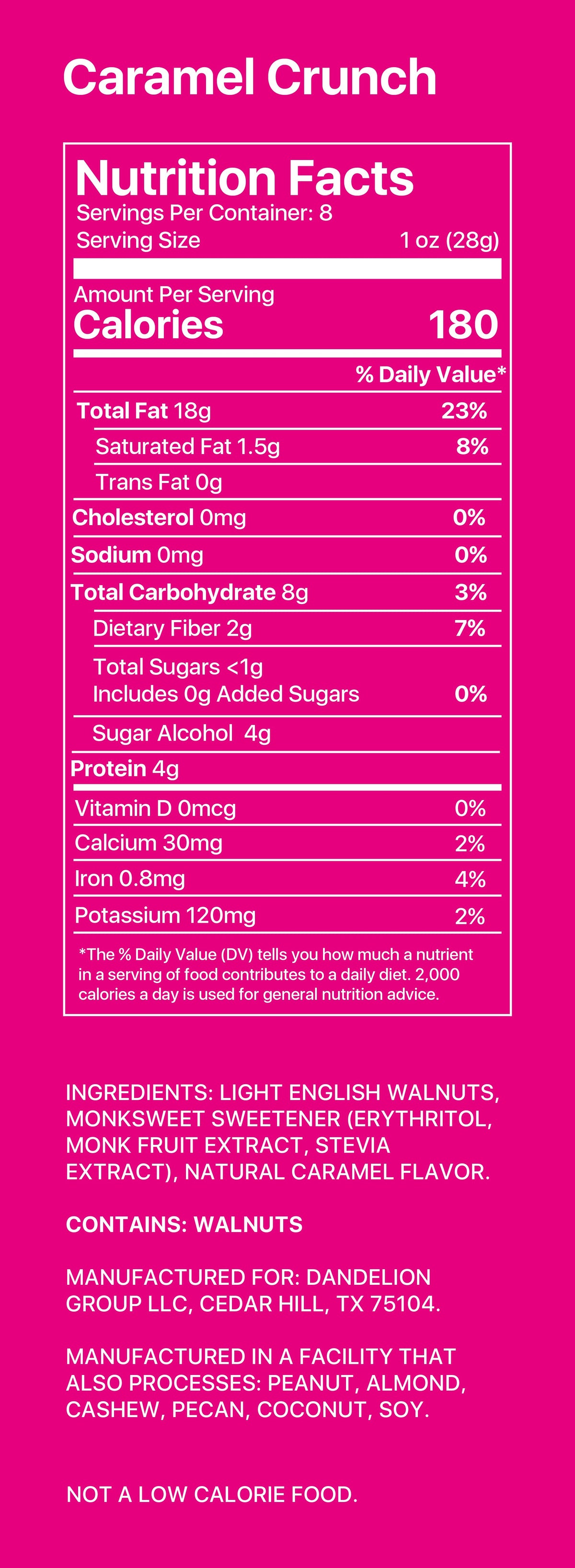 Candied Walnuts - Caramel Crunch