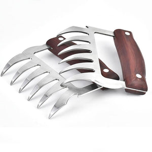 Stainless Steel Bear Claw Meat Shredder BBQ Fork