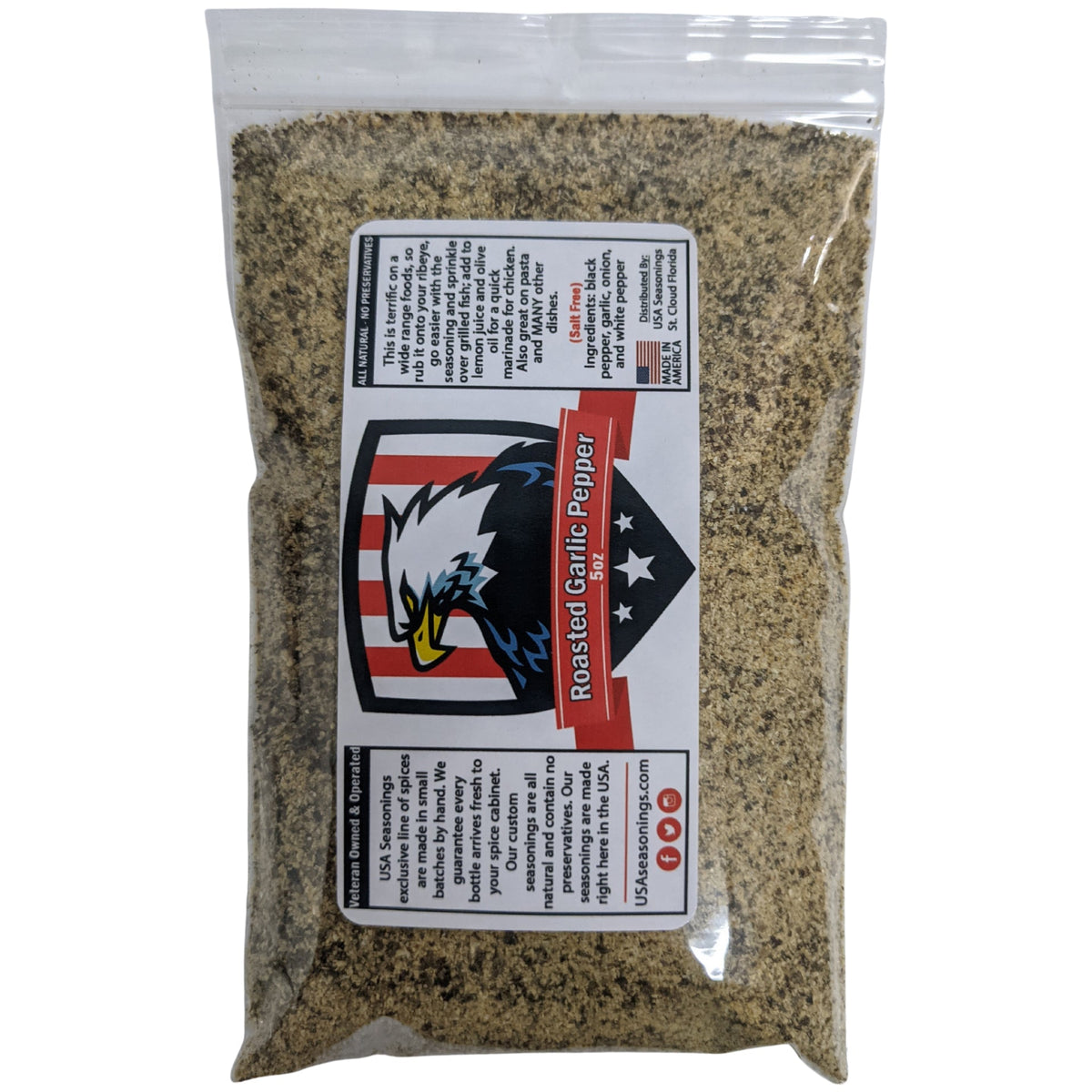 Roasted Garlic Pepper - Salt Free