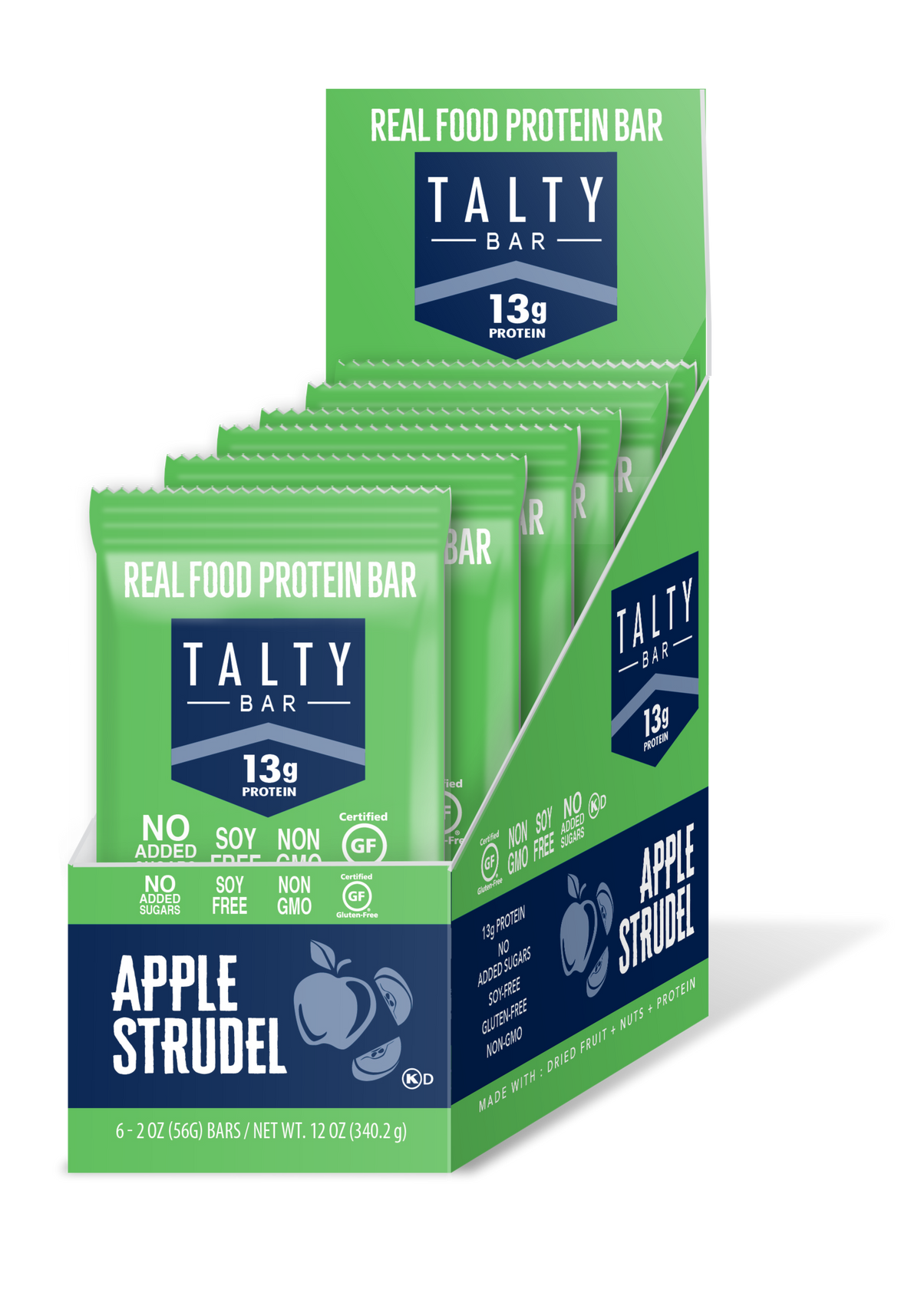 Apple Strudel Protein Bars - Pack of 6