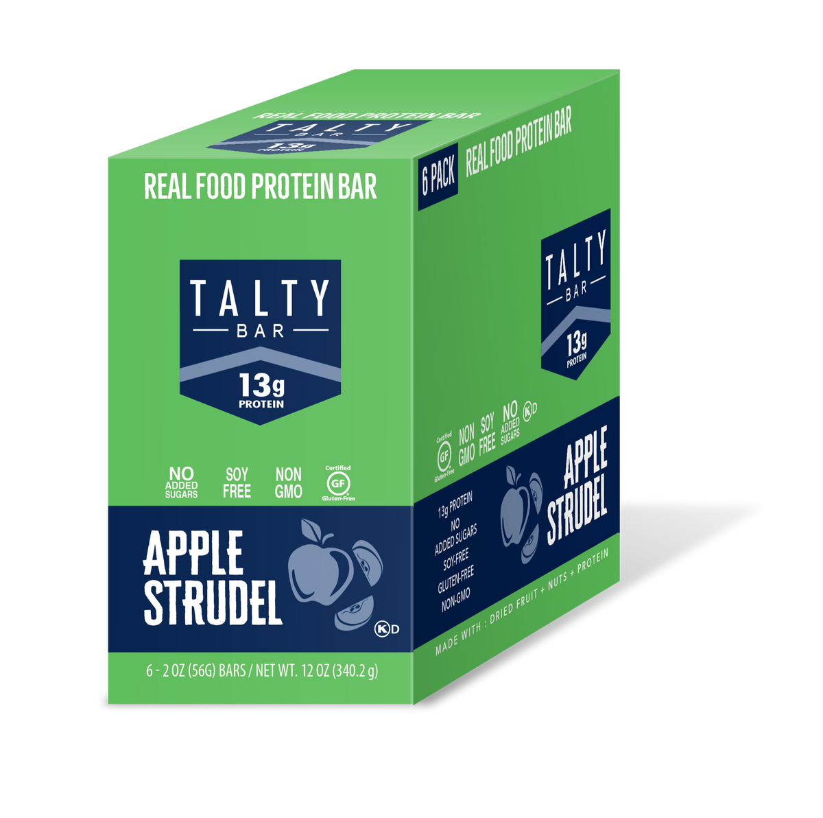 Apple Strudel Protein Bars - Pack of 6