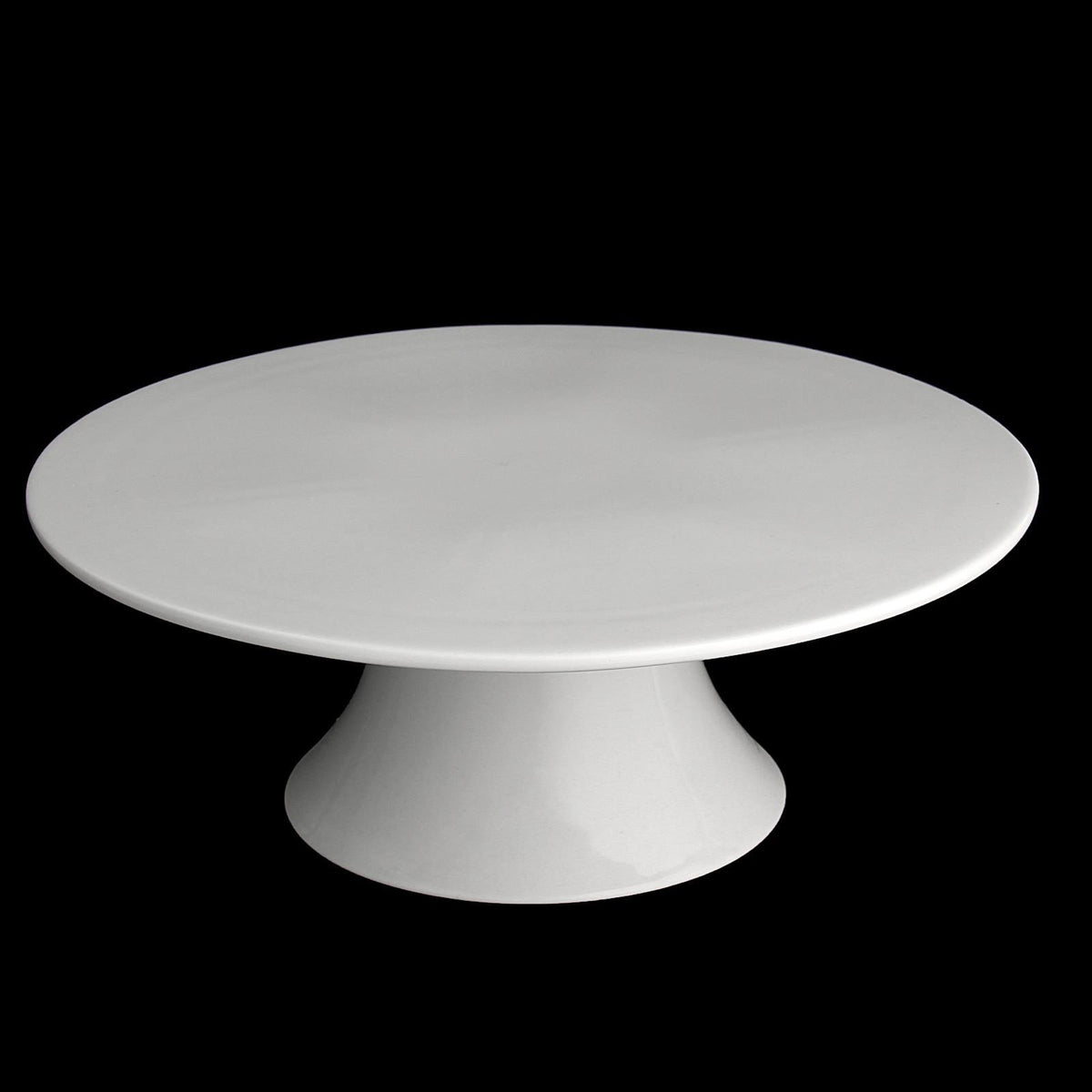 Fine Porcelain Cake Stand - 12&quot;x3.5&quot;
