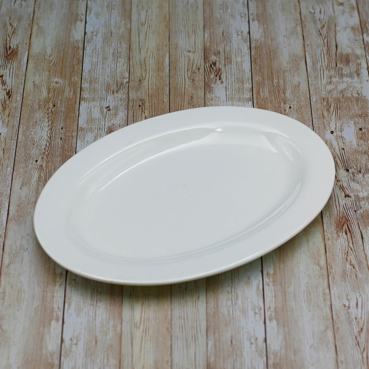 Fine Porcelain Oval Platter - 14&quot;