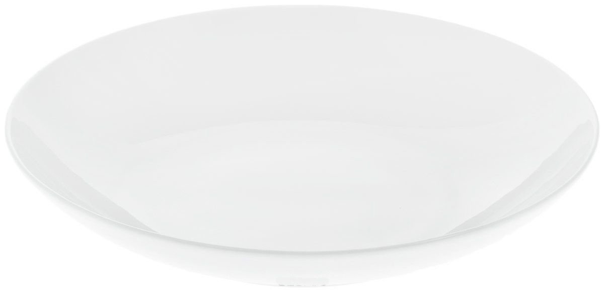 Fine Porcelain Round Deep Platter - 12&quot;