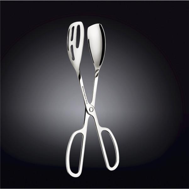 High Polish Stainless Steel Serving Tongs - 10.25&quot;