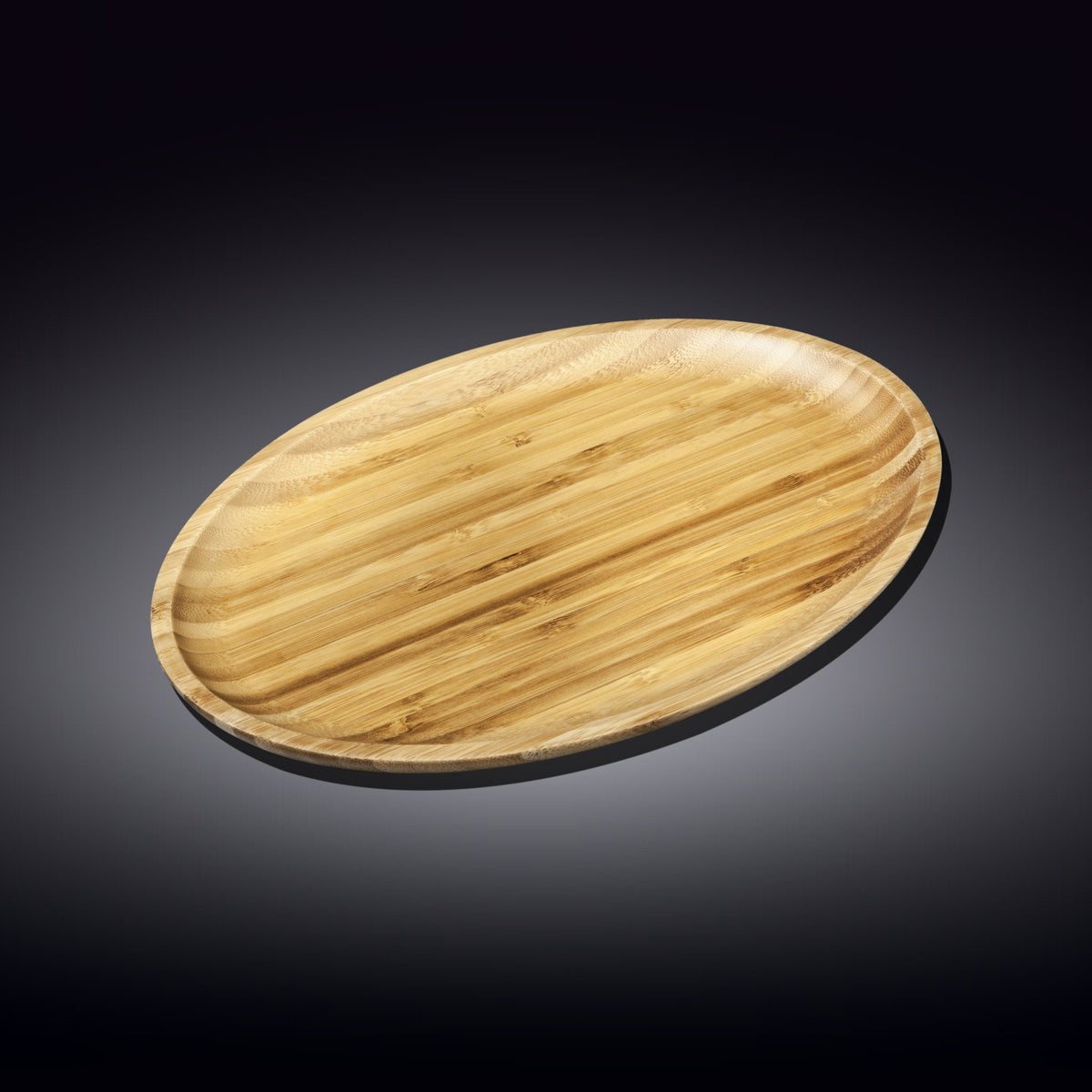 Natural Bamboo Oval Platter - 12&quot;x8&quot;