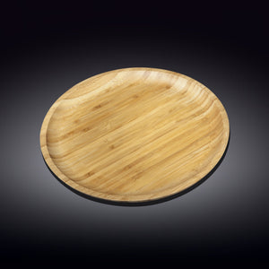 Natural Bamboo Plate - 11"