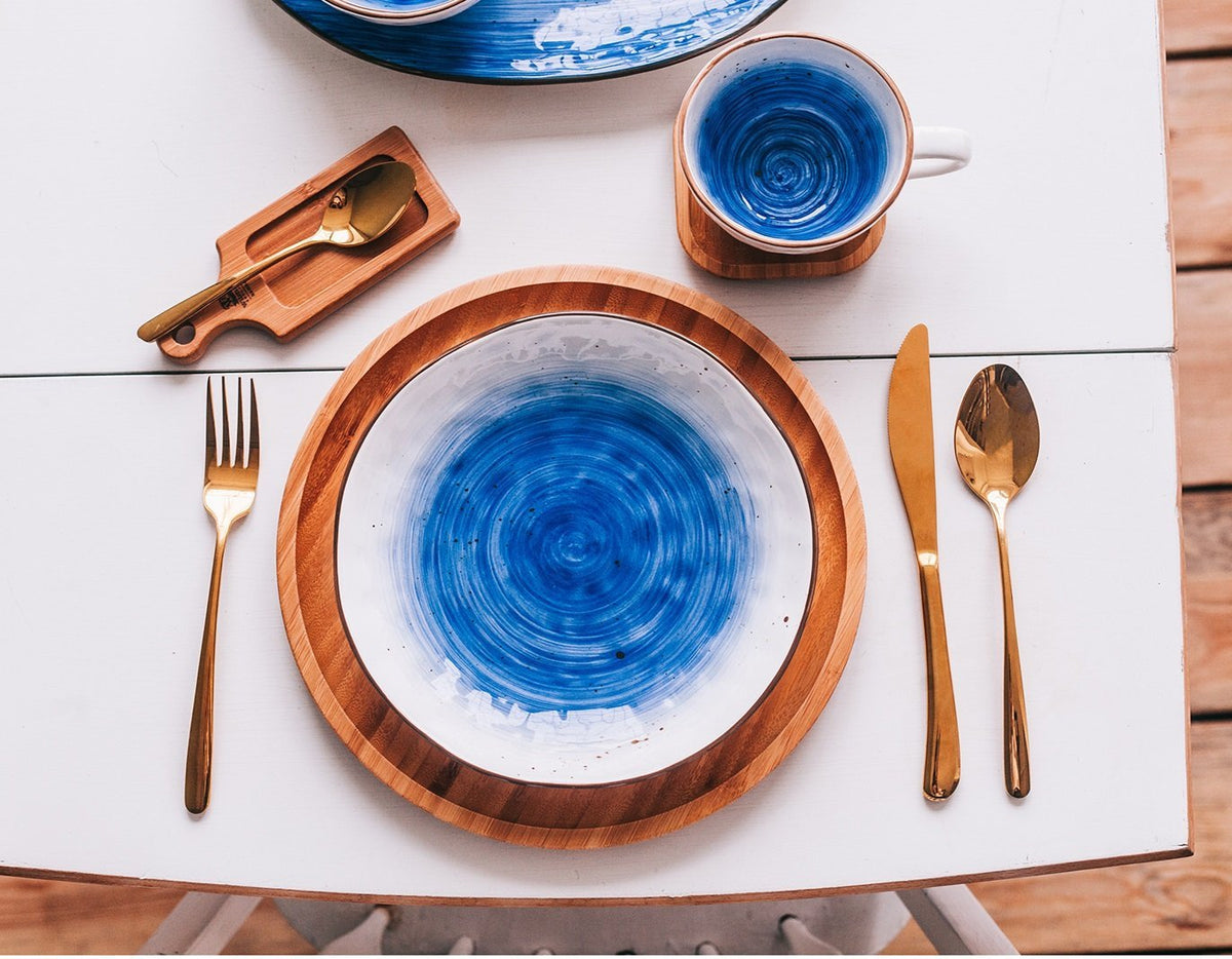 Natural Bamboo Plate - 11&quot;