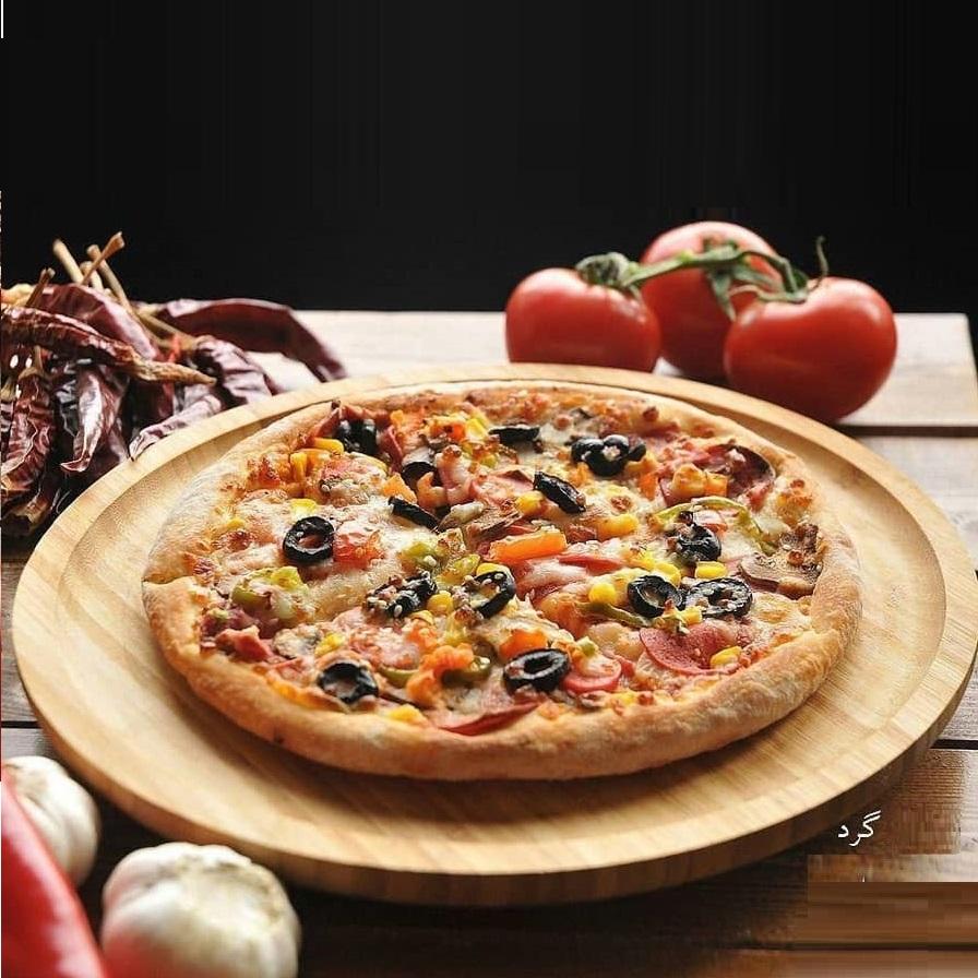 Natural Bamboo Platter - 14&quot;