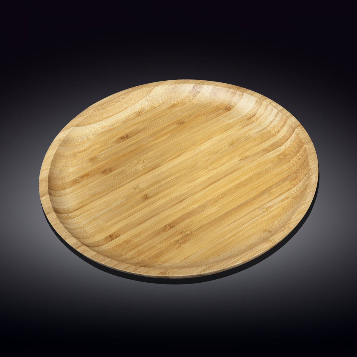 Natural Bamboo Platter - 14&quot;