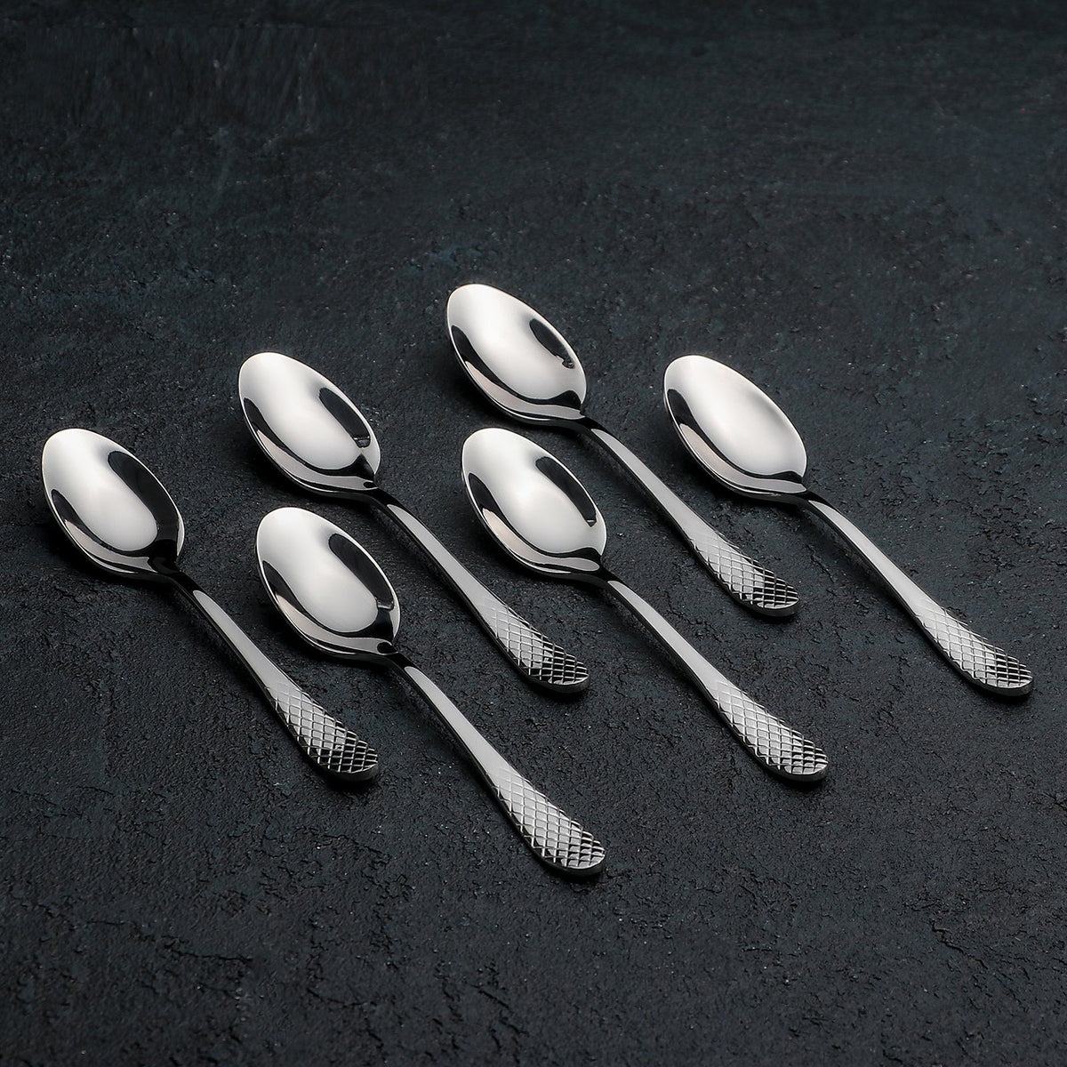 Stainless Steel Coffee Spoon - 4.5&quot; - Set of 6