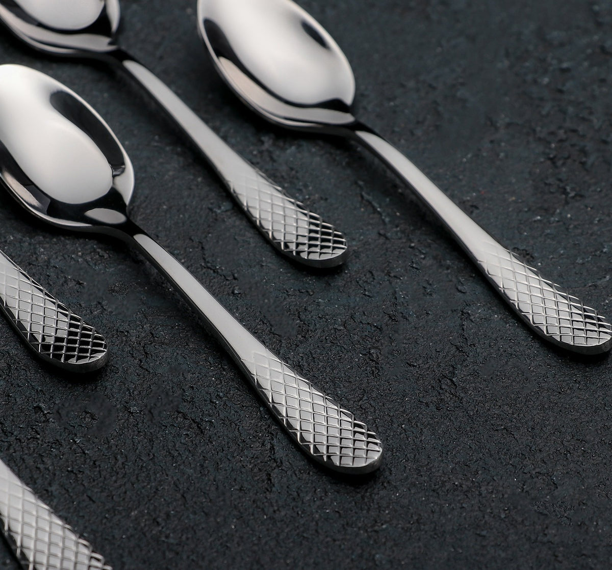 Stainless Steel Coffee Spoon - 4.5&quot; - Set of 6
