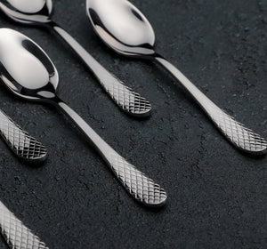 Stainless Steel Coffee Spoon - 4.5" - Set of 6