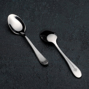 Stainless Steel Coffee Spoon - 4.5" - Set of 6
