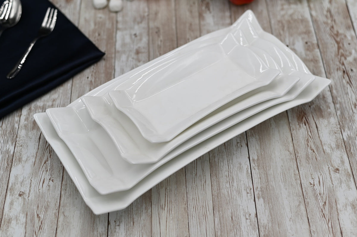 Fine Porcelain Platter - 14&quot;x6.5&quot;