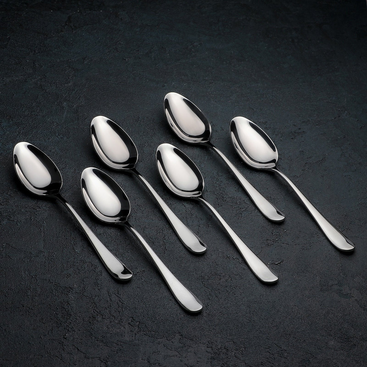 Stainless Steel Dinner Spoon - 8&quot; - Set of 6