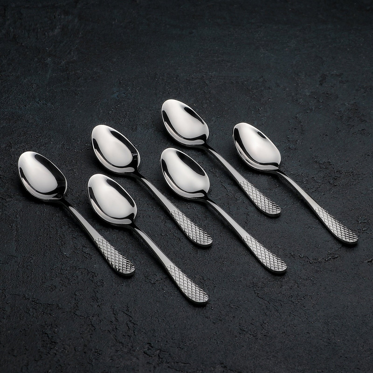 Stainless Steel Teaspoon - 5.5&quot; - Set of 6