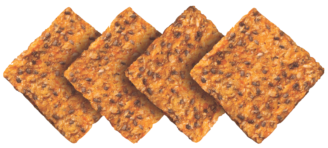 BBQ Sweet Potato Crackers, 6 x 66g -Pack
