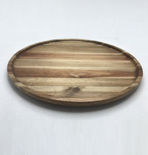 Acacia Round Plate Platter - 14"