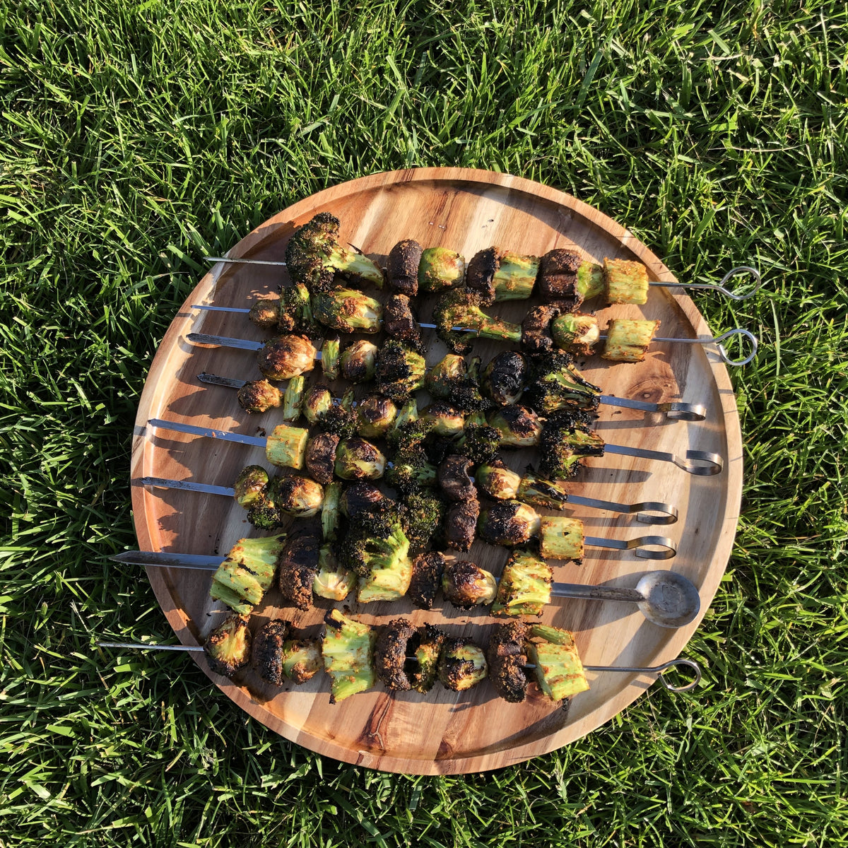 Acacia Round Plate Platter - 16" Diameter