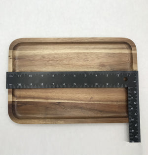 Acacia Serving rectangle tray / dish 12" X 8"